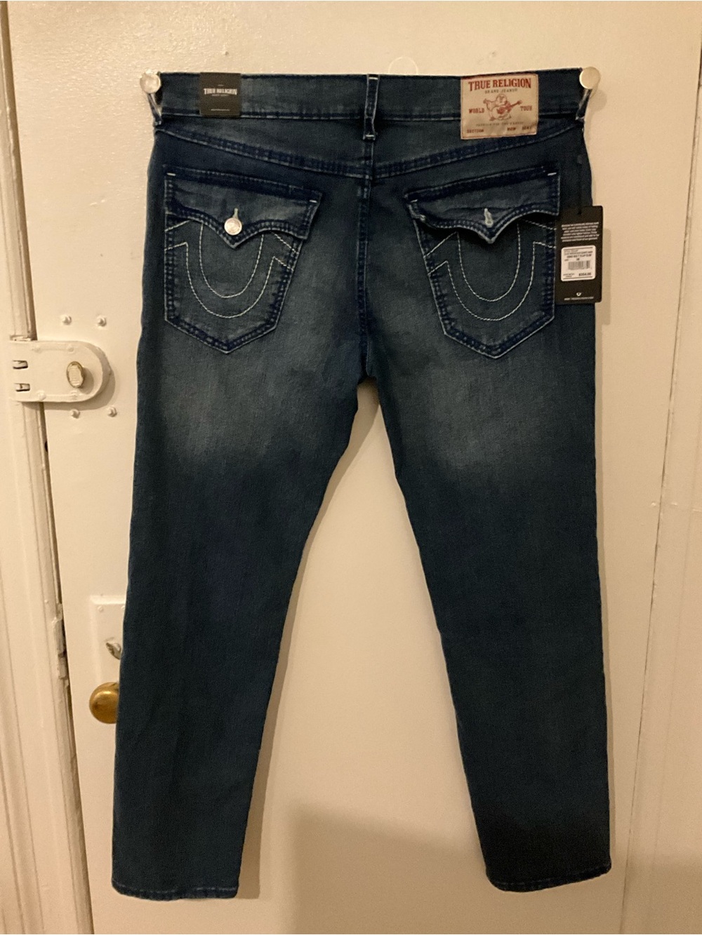 True Religion Men’s Dark Blue relaxed Jeans